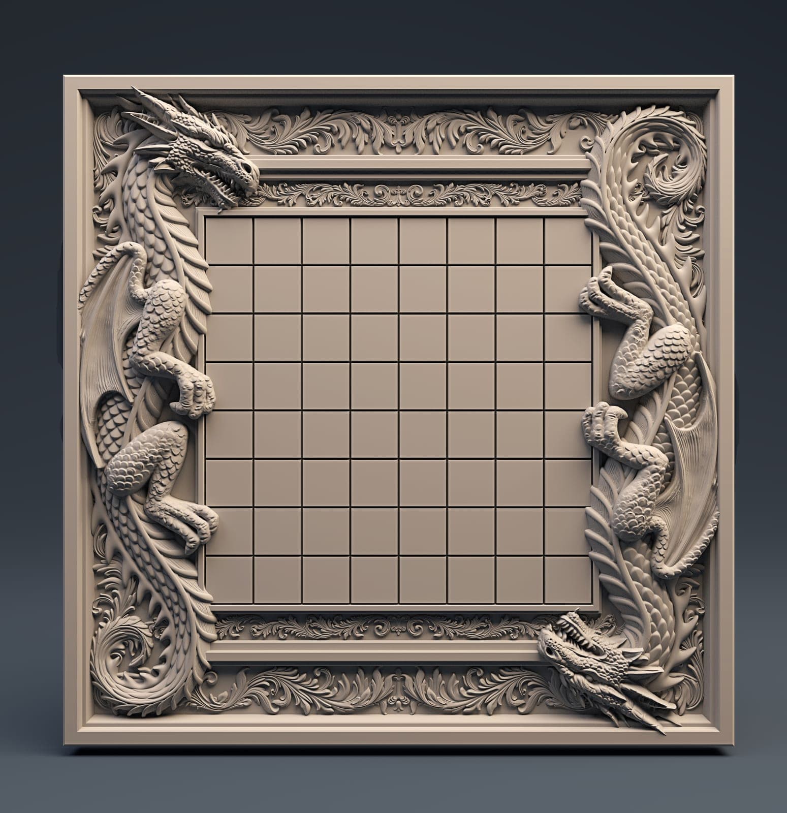 Dragons Chess Board